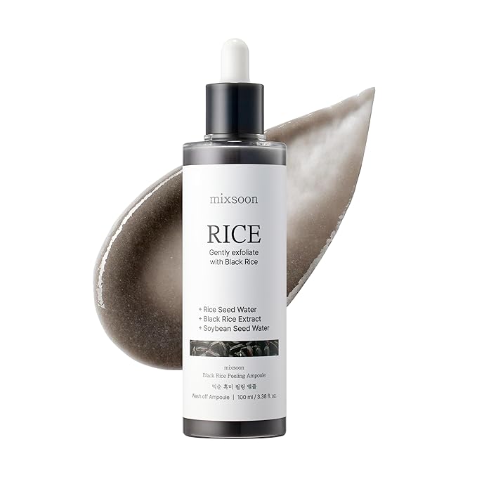 Black Rice Peeling Ampoule | Deep Exfoliating Serum for Pore Care