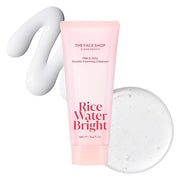 Rice Water Bright Milk & Jelly Double Cleanser | 2-in-1 Makeup Remover and Moisturizing Cleanser