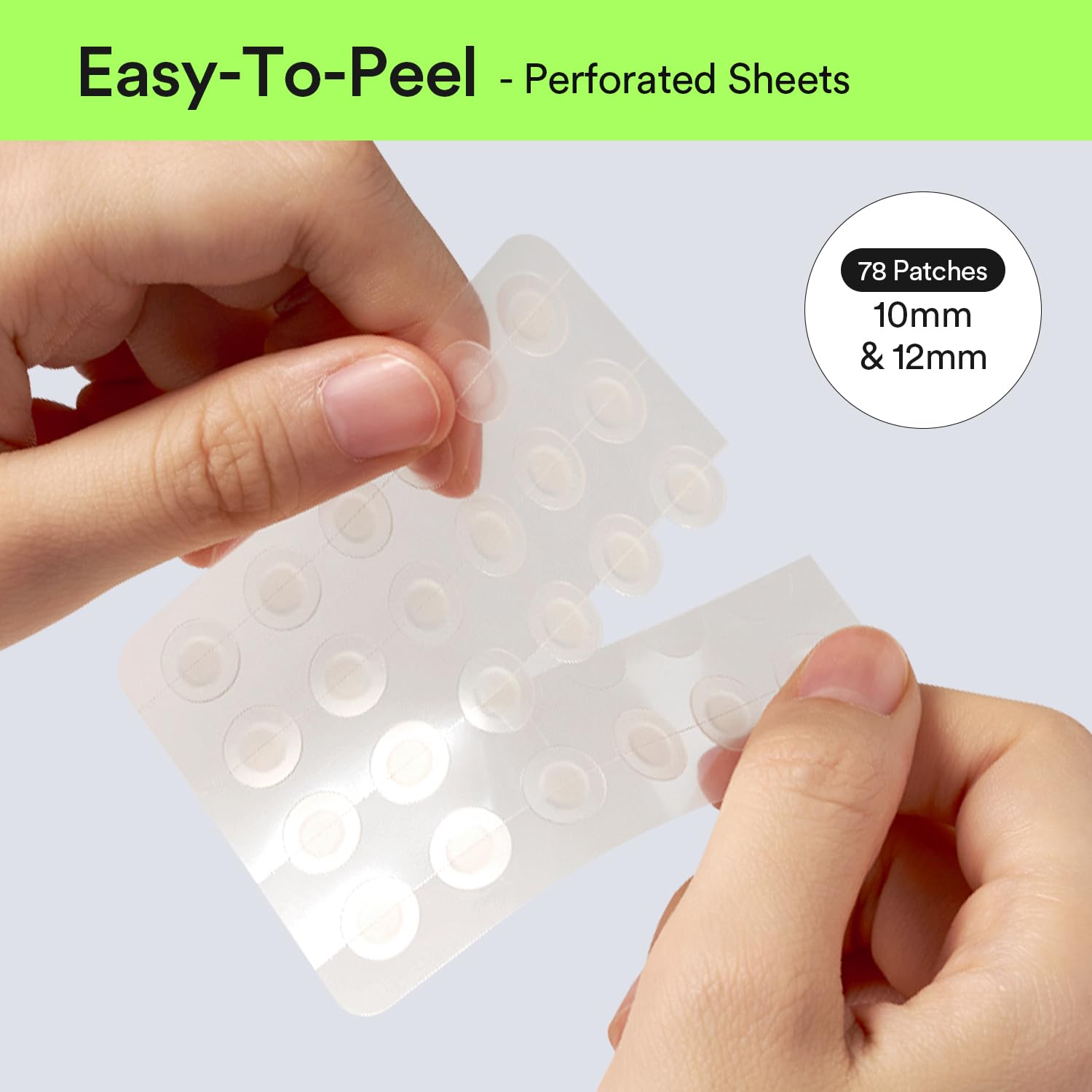 Heartleaf Calming Spot Patch | Ultra-Thin Acne and Pimple Patches with Calming Formula